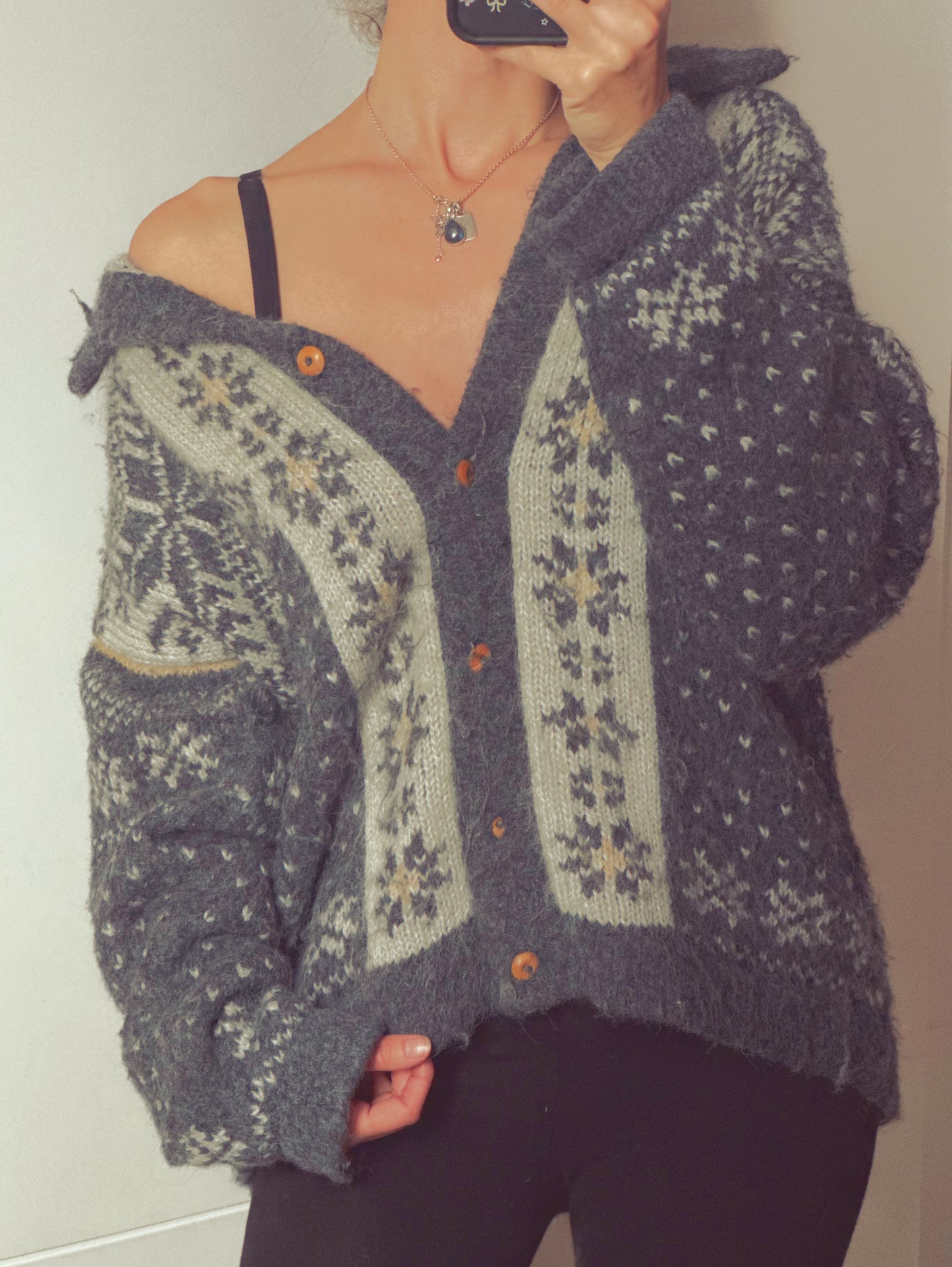 Jersey Vintage Mohair Intarsia