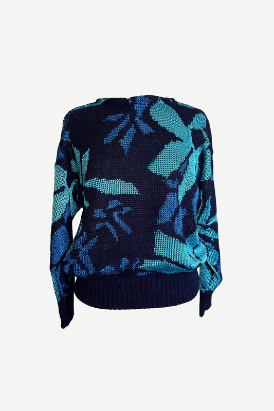 Jersey Azul Gráficos hilo